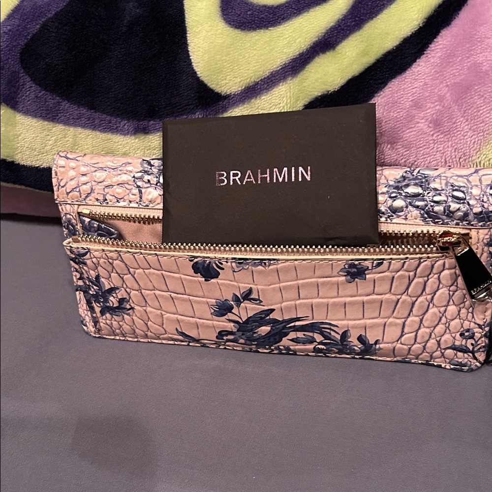 Brahmin Beige and Black Women's Wallet - Picture 7 of 7